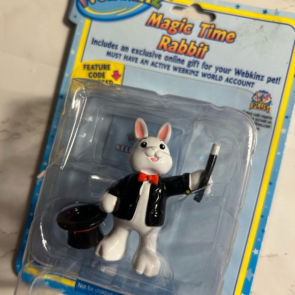 Webkinz Magic Time Rabbit Figurine - Picture 4 of 4